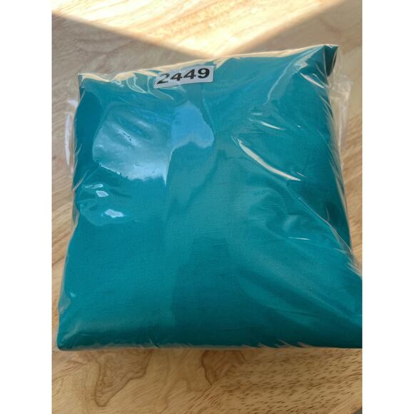 Vintage 1980s David Brooke Teal Rayon & Silk One Button Blazer Size 12 JL - Picture 10 of 10